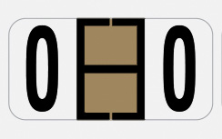 File right™ brand - alphabet labels